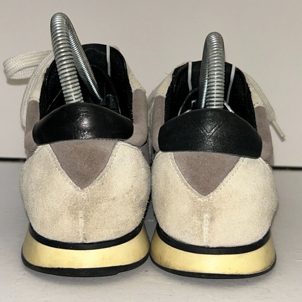 Via Spiga Suede Leather Two Tone Sneakers Casual Comfort Shoes Womens Size 8.5M - Picture 6 of 13